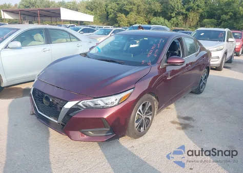 2020 Nissan Sentra Sv Xtronic Cvt z USA, uszkodzony, nr VIN 3N1AB8CV9LY203552